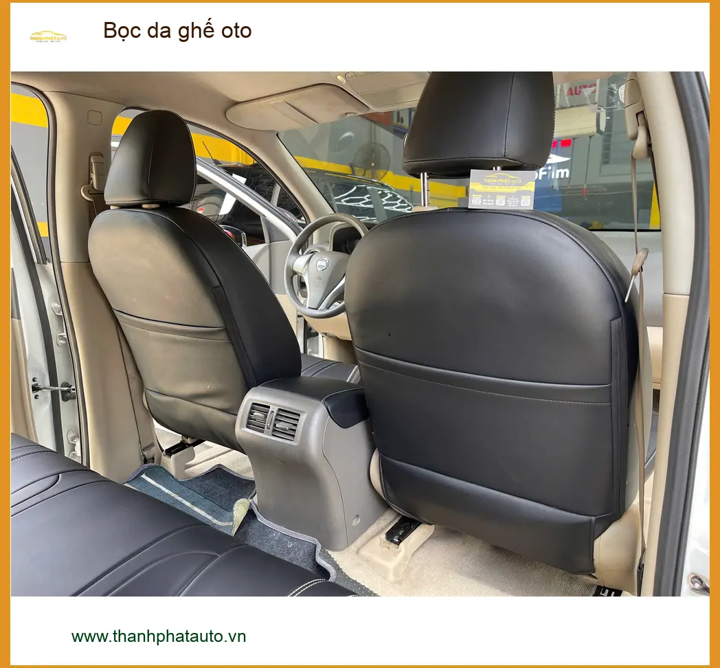 Chị Thanh bọc da ghế ô tô Hyundai Accent tại Quận 2 để nâng tầm nội thất ảnh thực tế 4