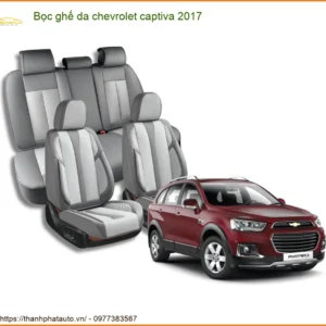 Bọc Ghế Da Chevrolet Captiva 2017 - Địa Chỉ Lắp Đặt Uy Tín TPHCM
