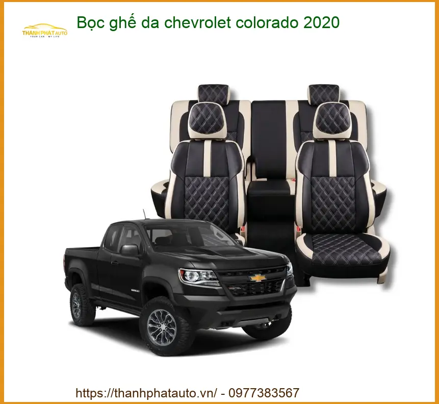 Bọc Ghế Da Chevrolet Colorado 2020 - Địa Chỉ Lắp Đặt Chính Hãng Giá Tốt TPHCM