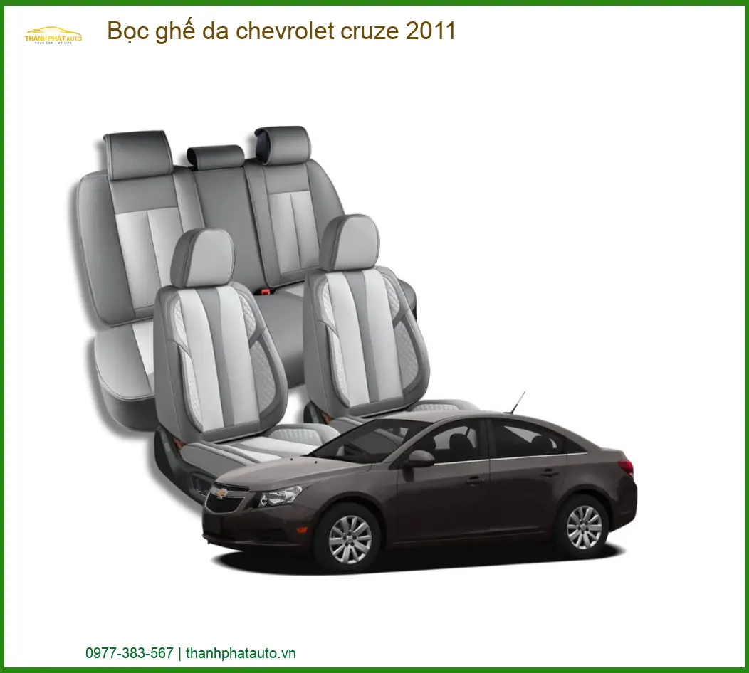 Bọc Ghế Da Chevrolet Cruze 2011 - Trung Tâm Bọc Ghế Da Uy Tín TPHCM