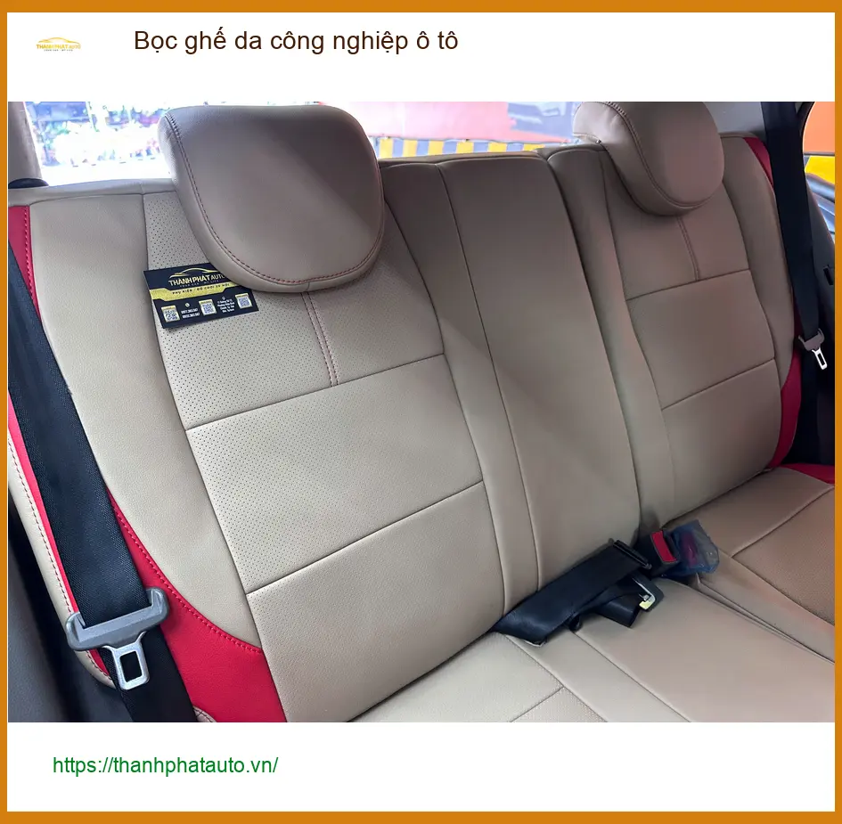 Anh Dũng bọc ghế da công nghiệp Toyota Vios tại Quận 1, nâng cấp không gian xe ảnh thực tế 4