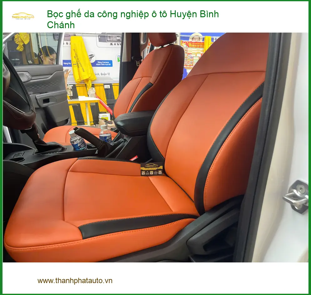 Cửa Hàng Bọc Ghế Da ghế da công nghiệp ô tô Huyện Bình Chánh - Giá Tốt TPHCM