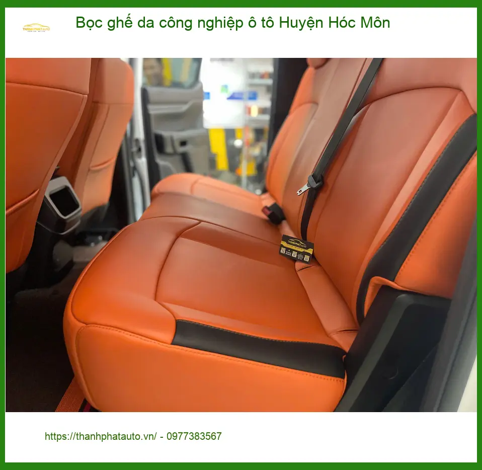 Trung Tâm Bọc Ghế Da ghế da công nghiệp ô tô Huyện Hóc Môn - Giá Tốt TPHCM