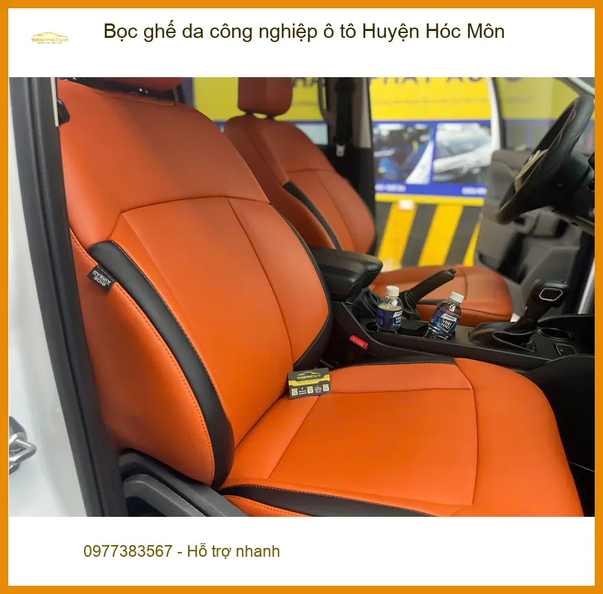 Trung Tâm Bọc Ghế Da ghế da công nghiệp ô tô Huyện Hóc Môn - Giá Tốt TPHCM ảnh thực tế 2