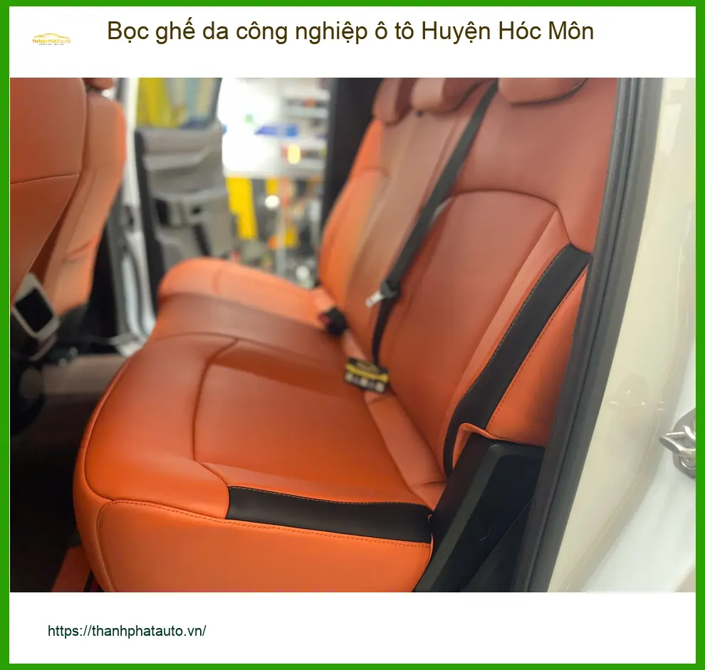 Trung Tâm Bọc Ghế Da ghế da công nghiệp ô tô Huyện Hóc Môn - Giá Tốt TPHCM ảnh thực tế 3