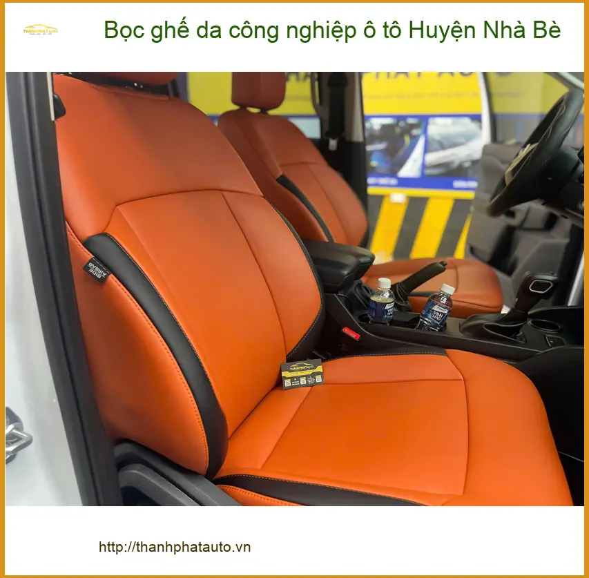 Nơi Bọc Ghế Da ghế da công nghiệp ô tô Huyện Nhà Bè - Giá Tốt TPHCM