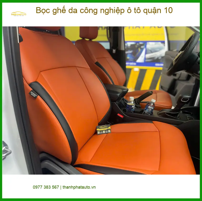 Cửa Hàng May Bọc Ghế Da ghế da công nghiệp ô tô quận 10 - Giá Tốt TPHCM ảnh thực tế 2