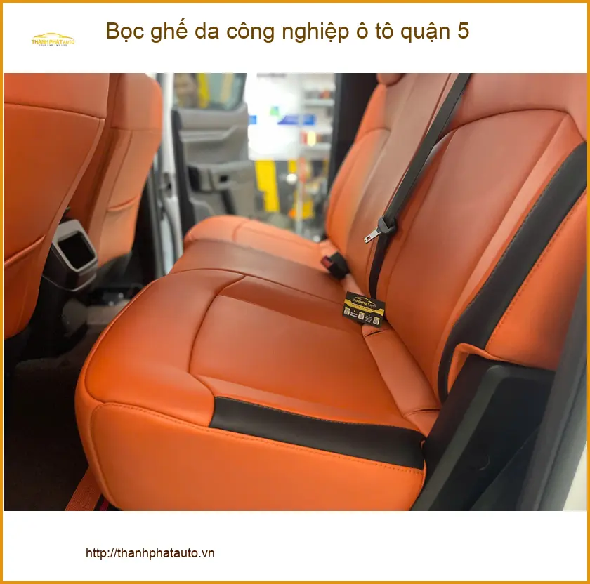 Trung Tâm Bọc Ghế Da ghế da công nghiệp ô tô quận 5 - Lắp Đặt Uy Tín TPHCM ảnh thực tế 2