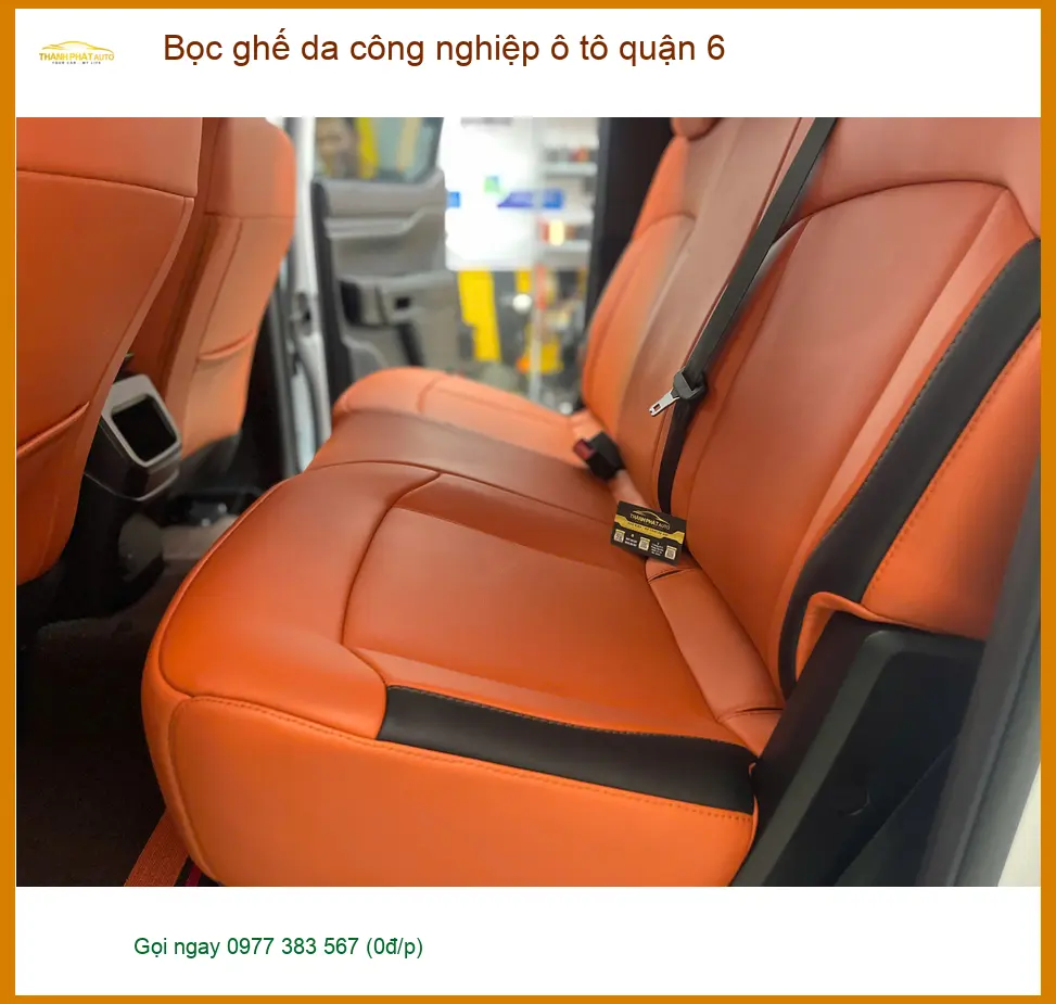 Cửa Hàng Bọc Ghế Da ghế da công nghiệp ô tô quận 6 - Giá Tốt TPHCM ảnh thực tế 2
