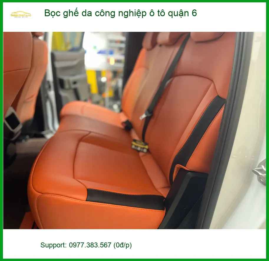 Cửa Hàng Bọc Ghế Da ghế da công nghiệp ô tô quận 6 - Giá Tốt TPHCM ảnh thực tế 3