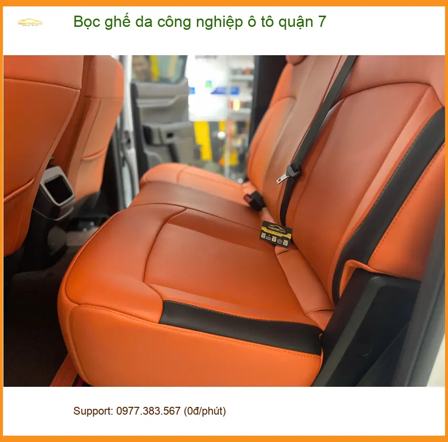 Cửa Hàng Bọc Ghế Da ghế da công nghiệp ô tô quận 7 - Thi Công Chuyên Nghiệp