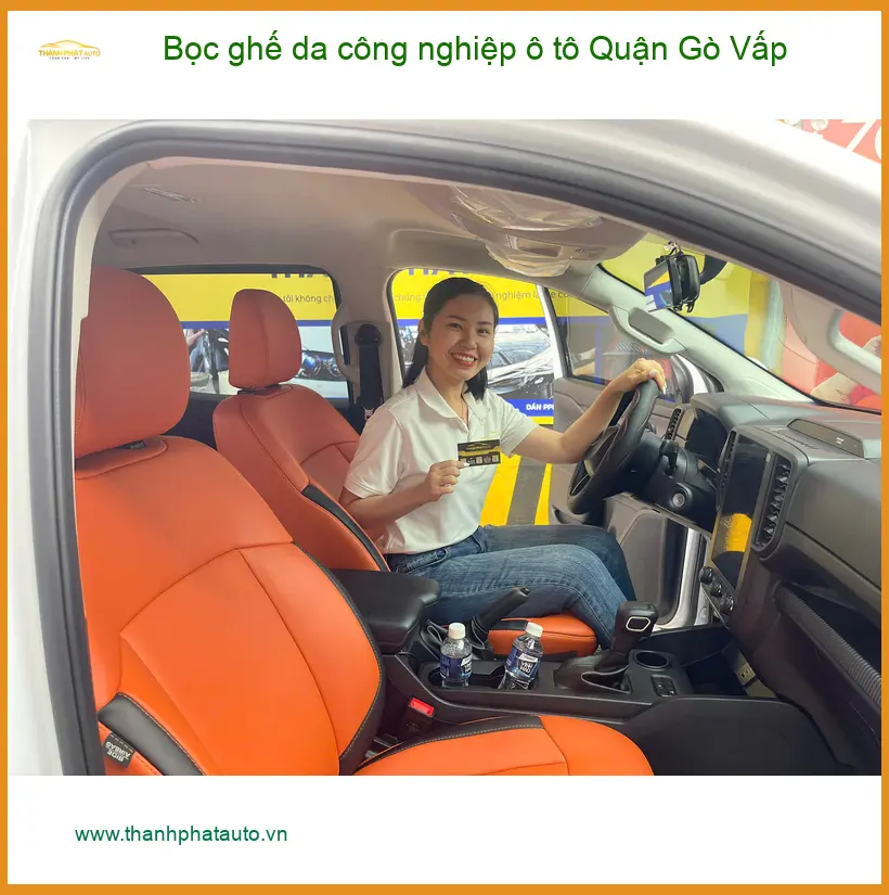 Trung Tâm Bọc Ghế Da ghế da công nghiệp ô tô Quận Gò Vấp - Giá Tốt TPHCM