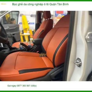 Nơi Bọc Ghế Da ghế da công nghiệp ô tô Quận Tân Bình - Giá Tốt TPHCM
