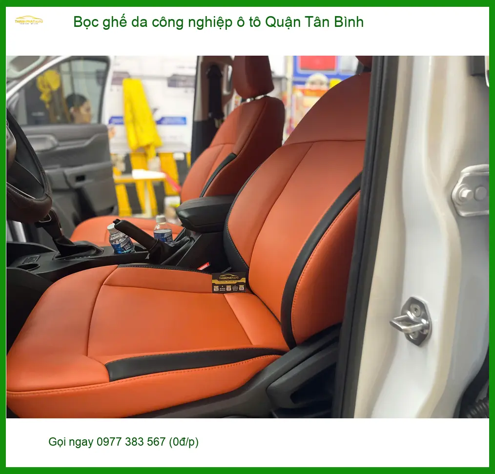 Nơi Bọc Ghế Da ghế da công nghiệp ô tô Quận Tân Bình - Giá Tốt TPHCM