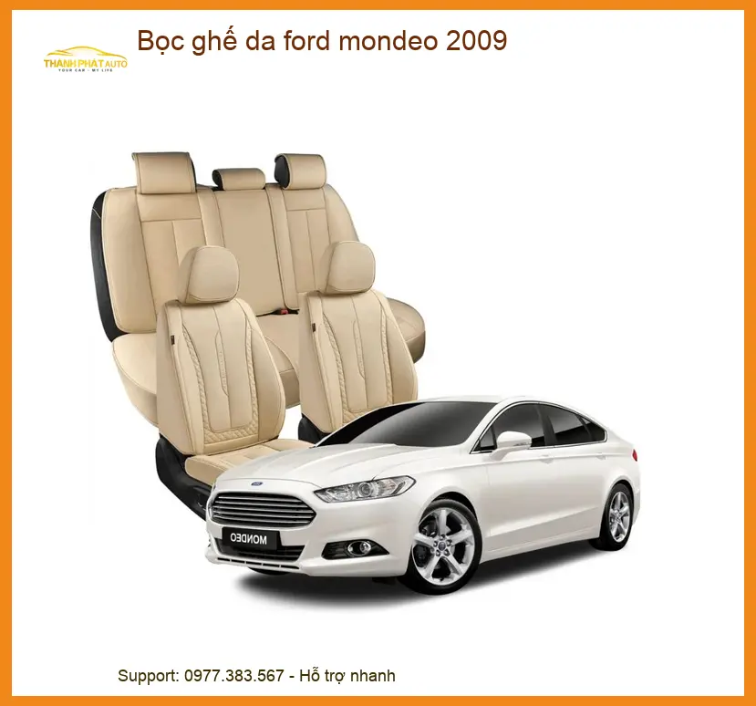 Bọc Ghế Da Ford Mondeo 2009 - Trung Tâm Nâng Cấp Ghế Da Cao Cấp TPHCM