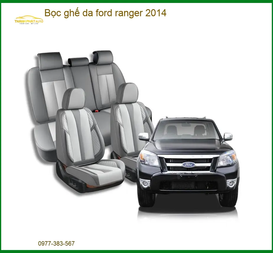 Bọc Ghế Da Ford Ranger 2014 - Trung Tâm Gắn Uy Tín TPHCM