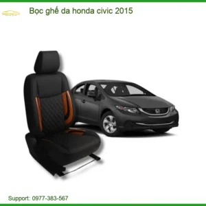 Bọc Ghế Da Honda Civic 2015 - Trung Tâm Lắp Đặt Chính Hãng TPHCM