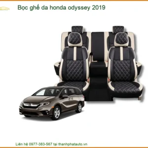 Bọc Ghế Da Xe Hơi Honda Odyssey 2019 - Trung Tâm Nâng Cấp Chính Hãng TPHCM