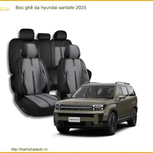 Bọc Ghế Da Cao Cấp Hyundai Santafe 2025 - Trung Tâm Lắp Đặt Uy Tín TPHCM