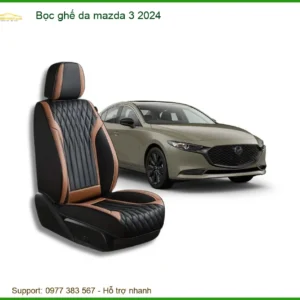 Bọc Ghế Da Cao Cấp Mazda 3 2024 - Trung Tâm Lắp Đặt Uy Tín TPHCM