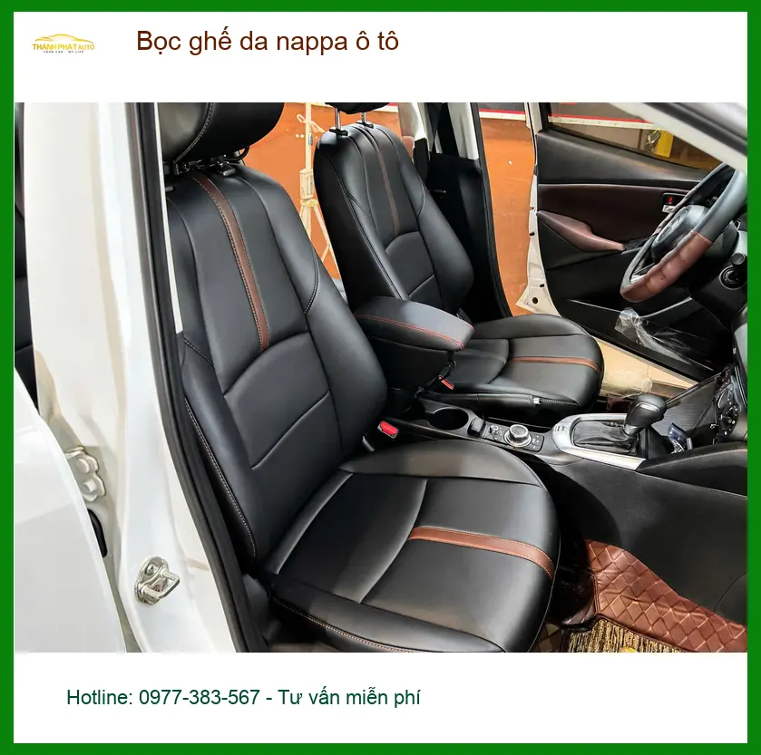 Anh Khải bọc ghế da Nappa ô tô Ford Everest tại Hóc Môn để nâng tầm nội thất xe