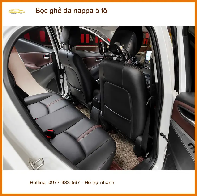 Anh Khải bọc ghế da Nappa ô tô Ford Everest tại Hóc Môn để nâng tầm nội thất xe ảnh thực tế 4