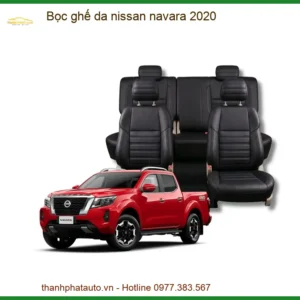 Bộ Bọc Ghế Da Cao Cấp Nissan Navara 2020 - Địa Chỉ Lắp Đặt Chính Hãng TPHCM