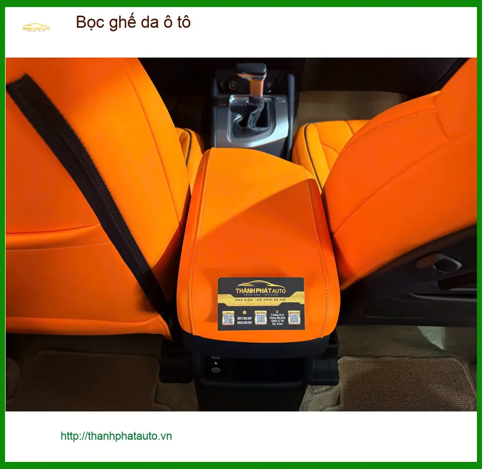 Chị Lan Anh bọc ghế da ô tô Kia K3 tại Quận Phú Nhuận ảnh thực tế 4