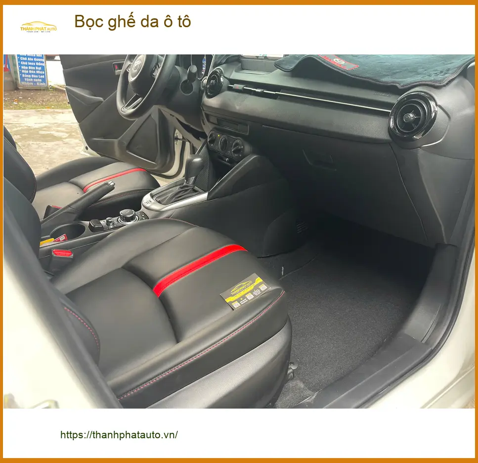 Anh Quang bọc ghế da ô tô Hyundai Accent tại Quận 11 để nâng tầm không gian xe