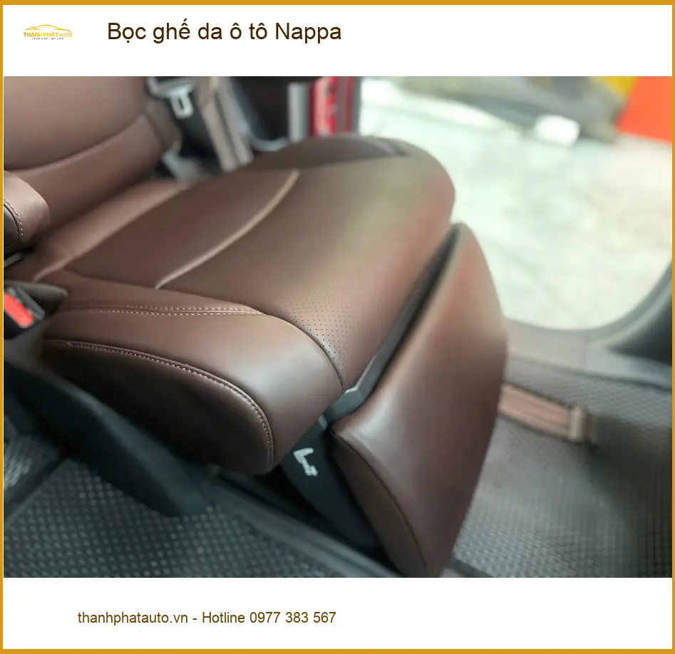Chị Hằng bọc ghế da ô tô Nappa cho Mazda 3 tại Quận 12 ảnh thực tế 2
