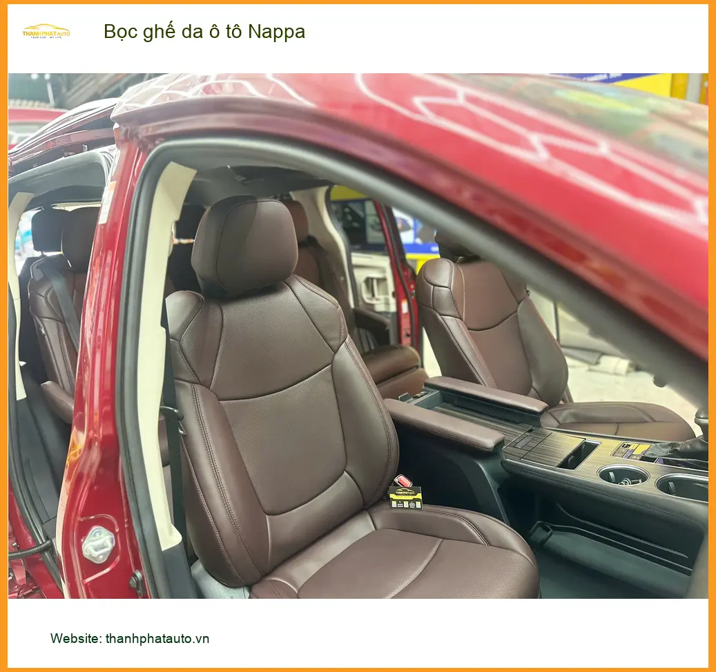 Chị Hằng bọc ghế da ô tô Nappa cho Mazda 3 tại Quận 12 ảnh thực tế 5