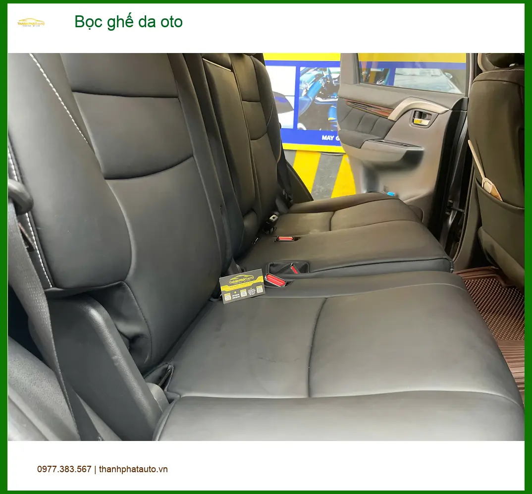 Anh Minh bọc ghế da ô tô Hyundai Accent Quận 12 để nội thất luôn mới đẹp