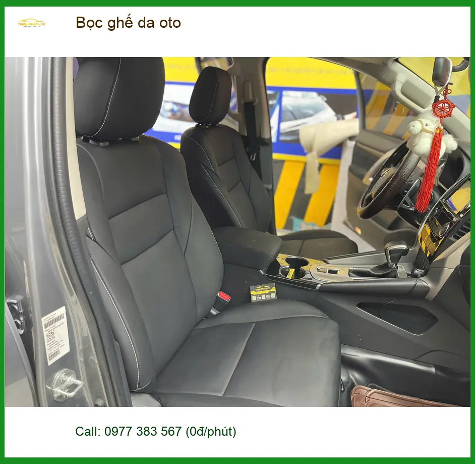 Anh Minh bọc ghế da ô tô Hyundai Accent Quận 12 để nội thất luôn mới đẹp ảnh thực tế 2