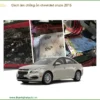 Cách Âm Chống Ồn Chevrolet Cruze 2015 - Trung Tâm Lắp Đặt Cách Âm Uy Tín TPHCM