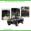 Cách Âm Chống Ồn Ô Tô Isuzu Dmax 2012 - Địa Chỉ Lắp Đặt Uy Tín TPHCM