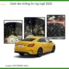 Cách âm chống ồn MG MG5 2020 - Trung Tâm Nâng Cấp Giá Tốt TPHCM