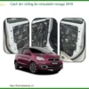 Cách âm chống ồn Mitsubishi Mirage 2019 - Địa Chỉ Lắp Đặt Uy Tín TPHCM