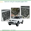 Cách âm chống ồn Mitsubishi Pajero 2013 - Địa Chỉ Lắp Đặt Uy Tín TPHCM