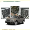 Cách âm chống ồn Subaru Outback 2016 - Địa Chỉ Lắp Đặt Uy Tín TPHCM