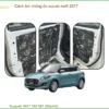 Cách Âm Chống Ồn Suzuki Swift 2017 - Trung Tâm Lắp Đặt Uy Tín TPHCM