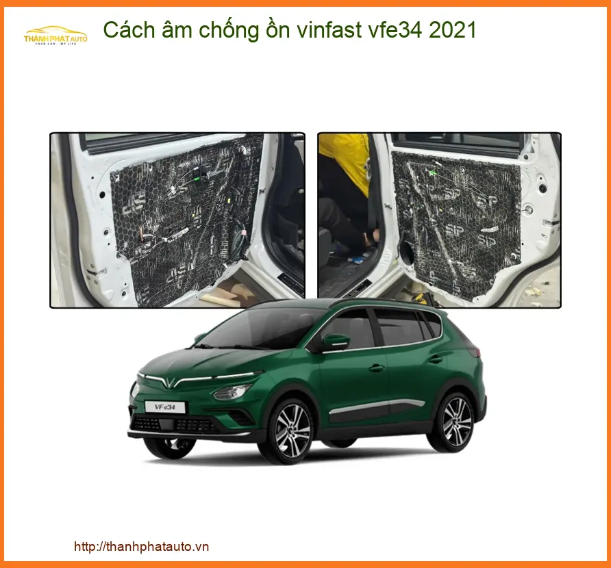 Cách Âm Chống Ồn Vinfast VF e34 2021 - Địa Chỉ Lắp Đặt Uy Tín TPHCM