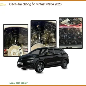 Cách Âm Chống Ồn VinFast VF e34 2023 - Trung Tâm Lắp Đặt Chính Hãng TPHCM