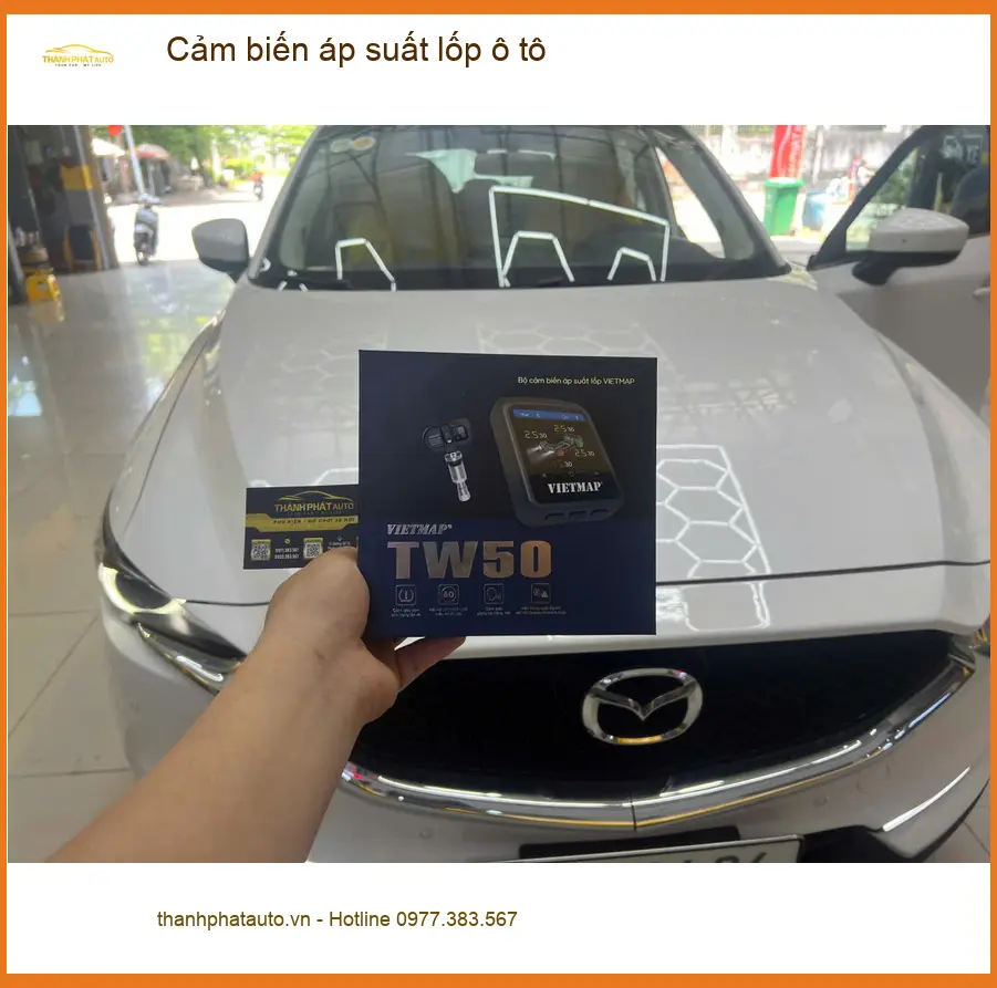Anh Dũng lắp Cảm biến áp suất lốp ô tô cho Kia Seltos tại Quận 6