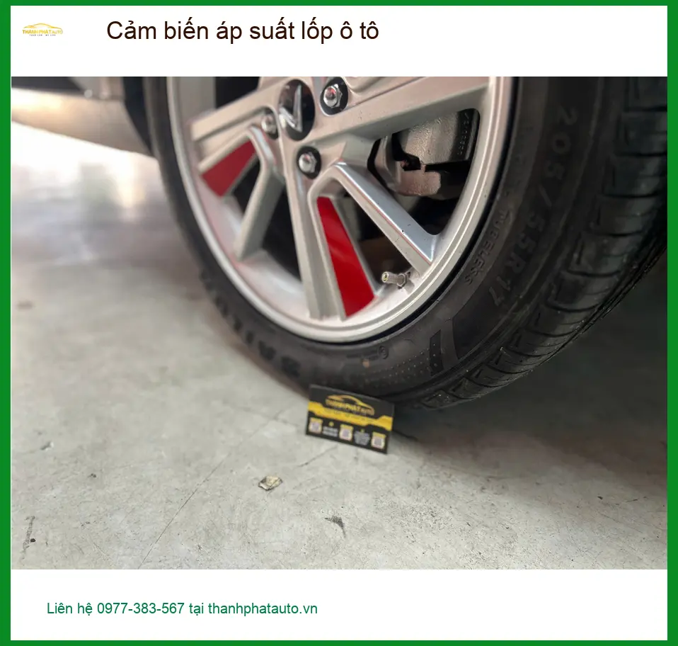 Anh Tú lắp cảm biến áp suất lốp ô tô uy tín tại Quận 8 cho Honda CRV ảnh thực tế 4