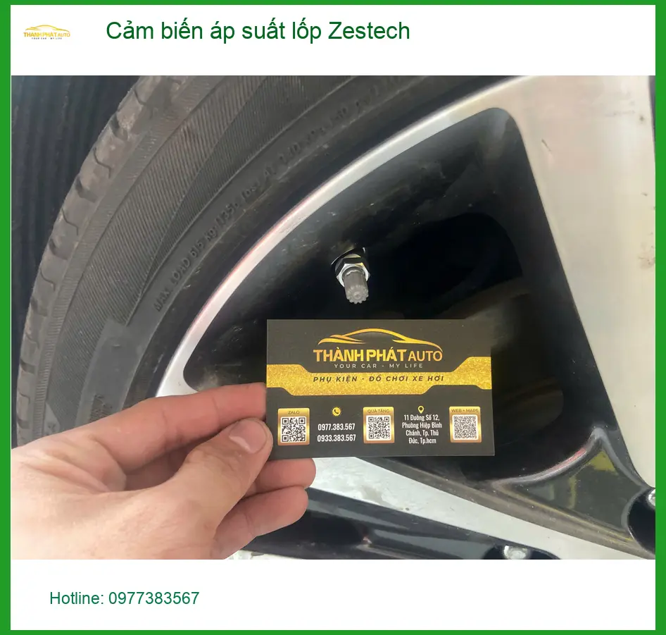 Anh Quang lắp cảm biến áp suất lốp Zestech cho Mitsubishi Outlander Quận 6 ảnh thực tế 4