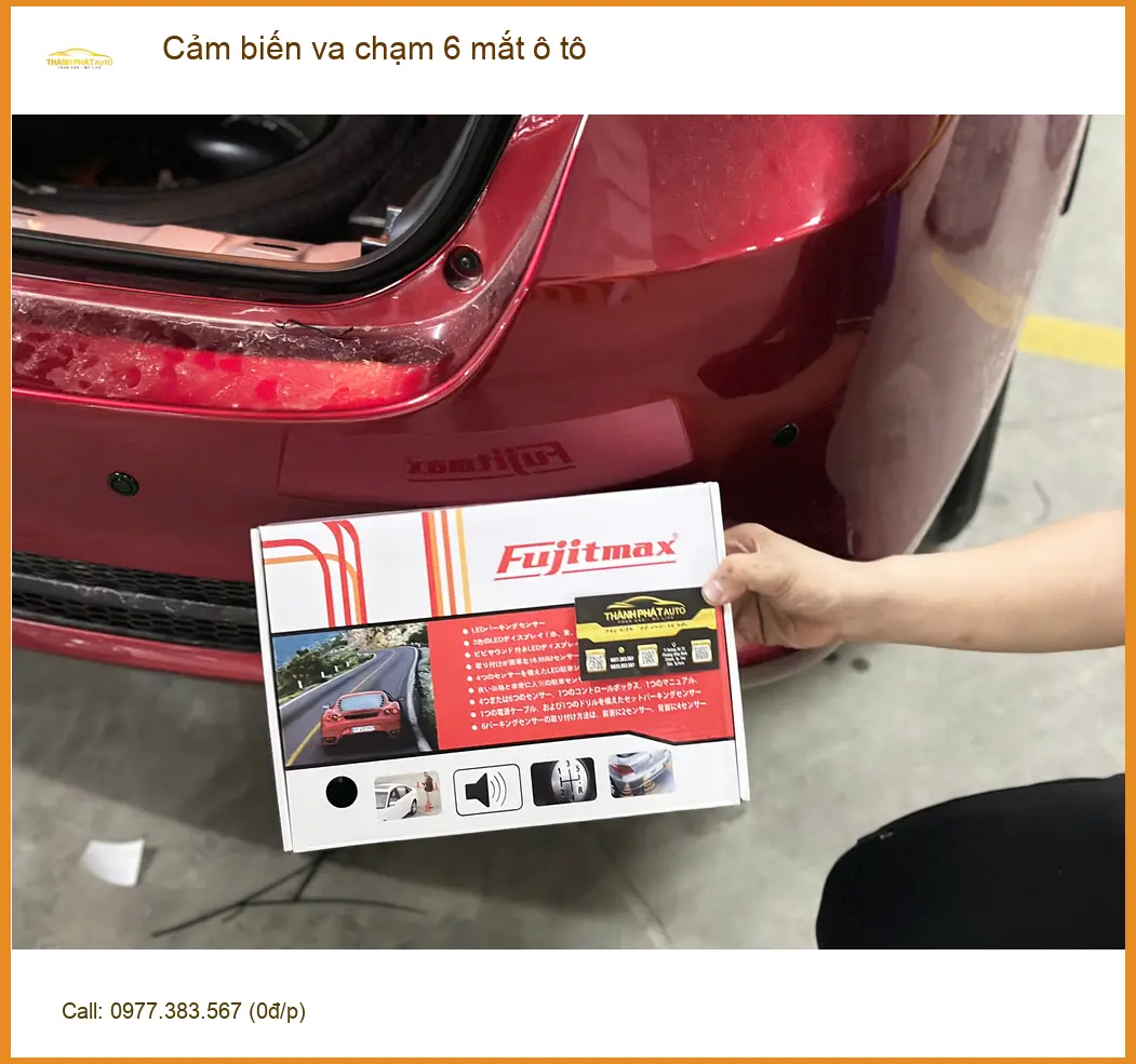Anh Duy lắp cảm biến va chạm 6 mắt ô tô Hyundai Creta Quận 2 tránh va quẹt