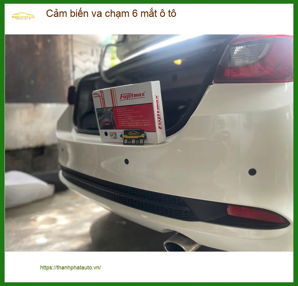 Anh Tùng lắp cảm biến va chạm 6 mắt ô tô cho Mazda CX-5 tại Quận Tân Bình