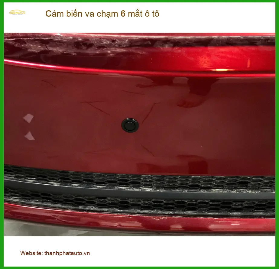 Anh Khang lắp cảm biến va chạm 6 mắt ô tô tại Quận Tân Bình cho Honda CRV ảnh thực tế 4