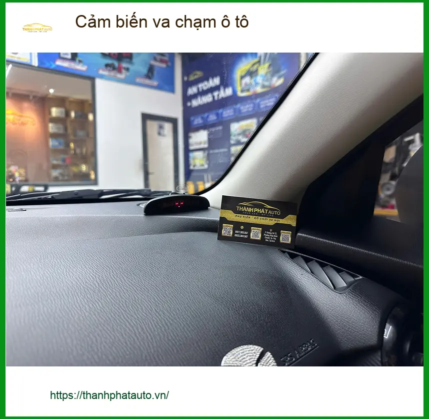 Anh Minh lắp cảm biến va chạm ô tô Hyundai Accent tại Hóc Môn để đậu xe an toàn hơn ảnh thực tế 2
