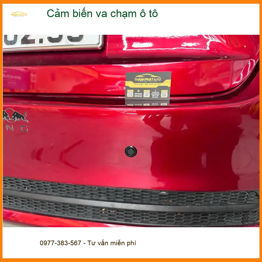 Anh Khải lắp cảm biến va chạm ô tô cho Hyundai Creta tại Quận 4, an tâm đỗ xe